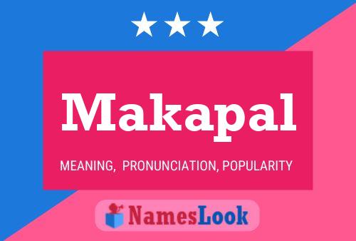 Makapal Name Poster