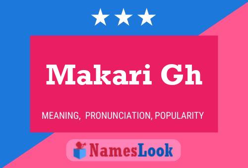 Makari Gh Name Poster