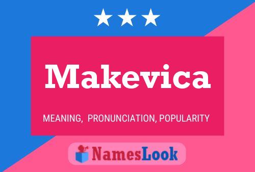 Makevica Name Poster