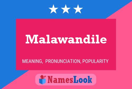 Malawandile Name Poster