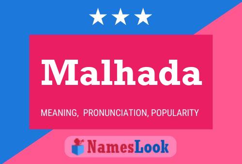 Malhada Name Poster