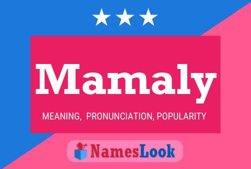 Mamaly Name Poster