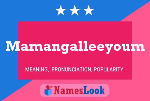 Mamangalleeyoum Name Poster