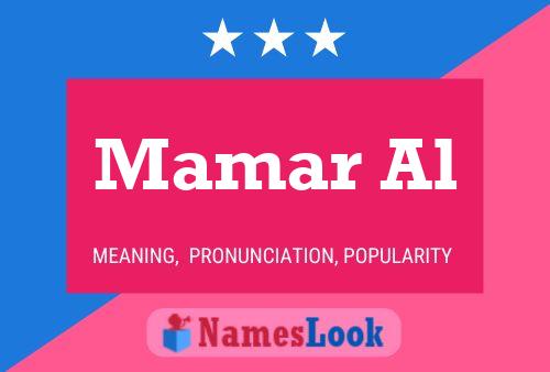 Mamar Al Name Poster