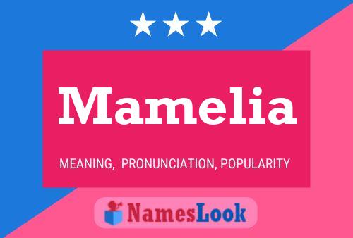 Mamelia Name Poster