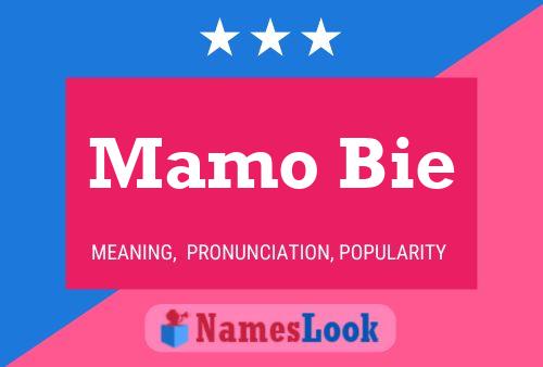 Mamo Bie Name Poster