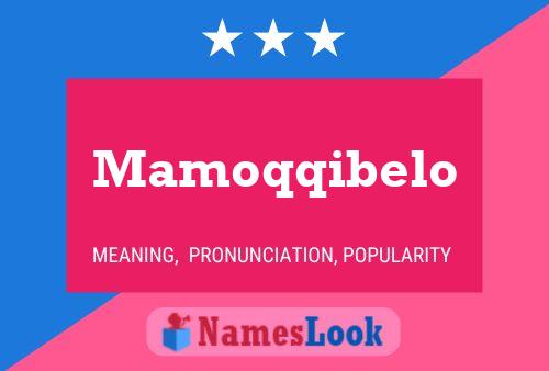 Mamoqqibelo Name Poster