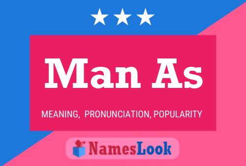 Man As Name Poster