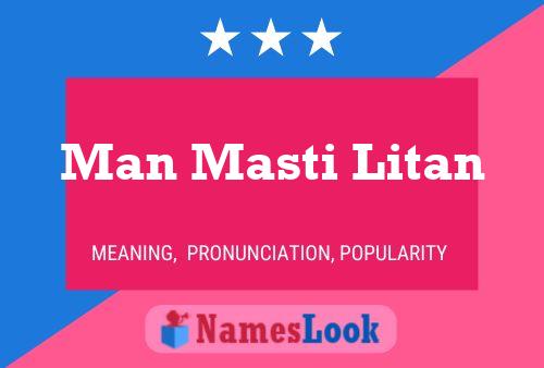 Man Masti Litan Name Poster