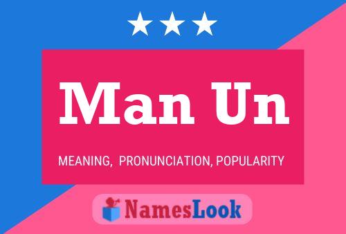 Man Un Name Poster