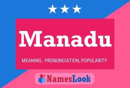 Manadu Name Poster