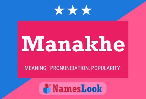 Manakhe Name Poster