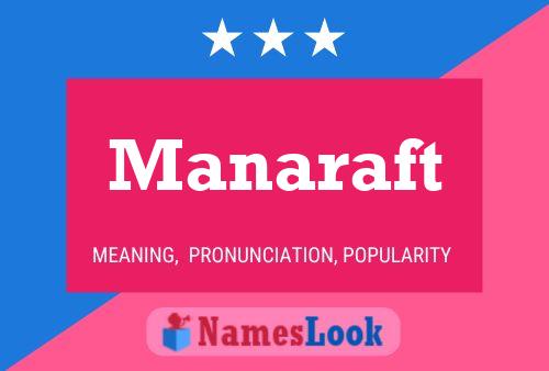 Manaraft Name Poster