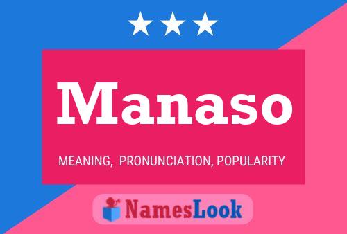 Manaso Name Poster