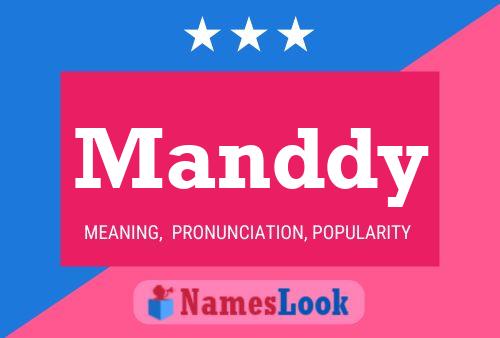 Manddy Name Poster