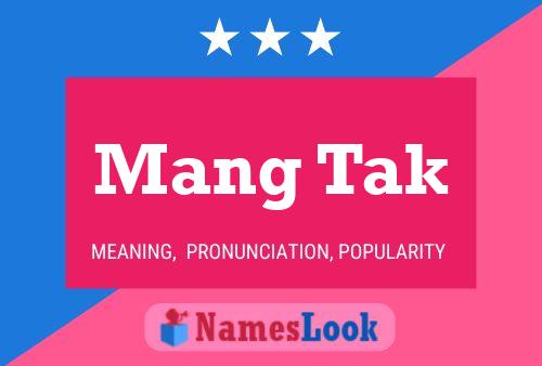 Mang Tak Name Poster