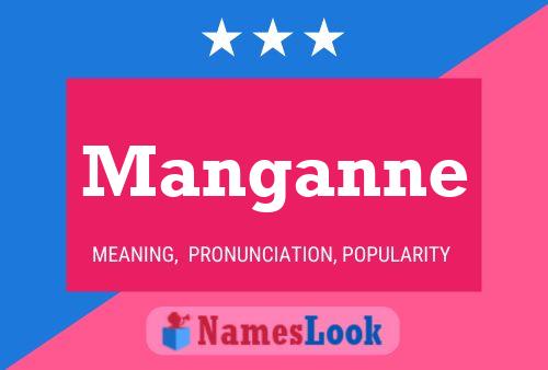 Manganne Name Poster