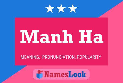 Manh Ha Name Poster