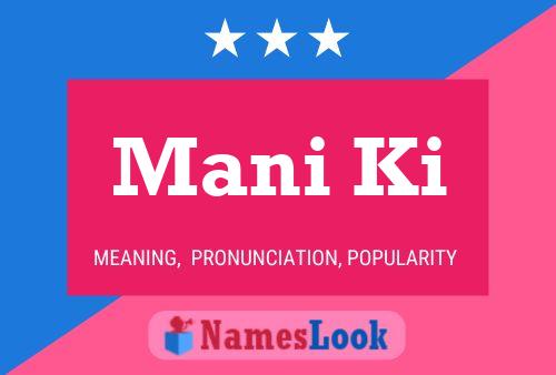 Mani Ki Name Poster