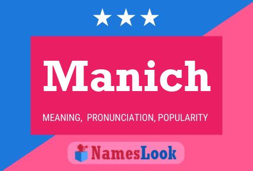 Manich Name Poster