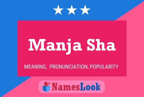 Manja Sha Name Poster