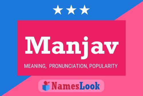 Manjav Name Poster