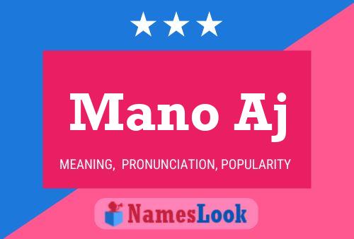 Mano Aj Name Poster