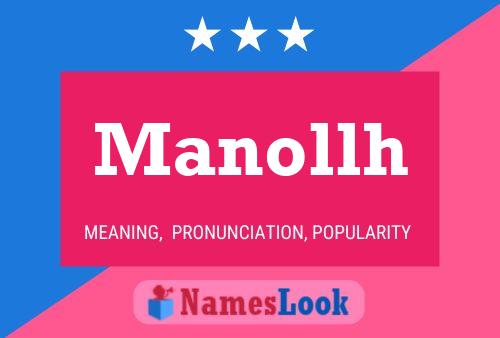 Manollh Name Poster