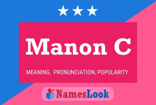 Manon C Name Poster