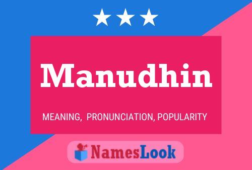 Manudhin Name Poster