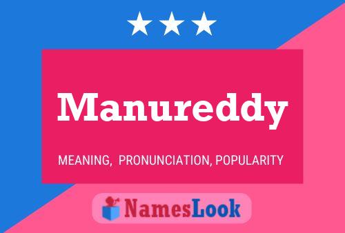 Manureddy Name Poster