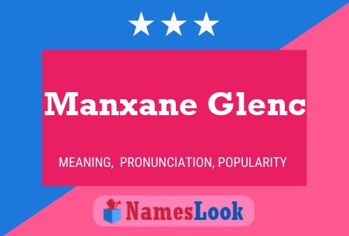 Manxane Glenc Name Poster