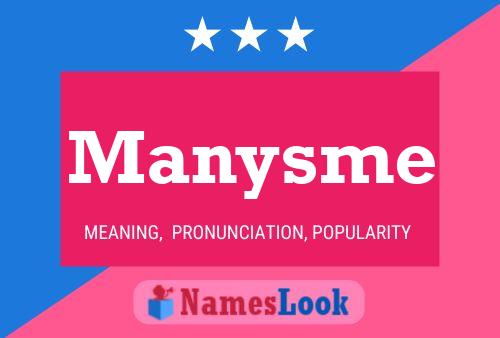 Manysme Name Poster