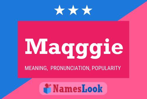 Maqggie Name Poster