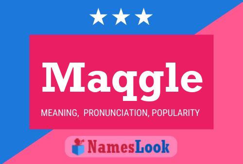 Maqgle Name Poster