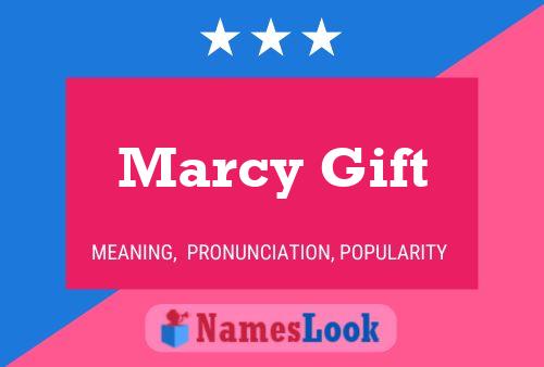 Marcy Gift Name Poster