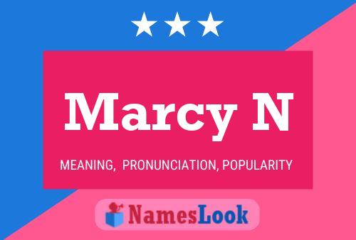 Marcy N Name Poster