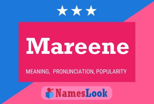 Mareene Name Poster