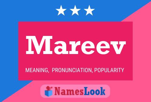 Mareev Name Poster