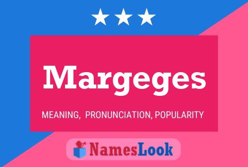 Margeges Name Poster