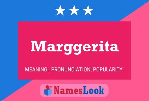 Marggerita Name Poster