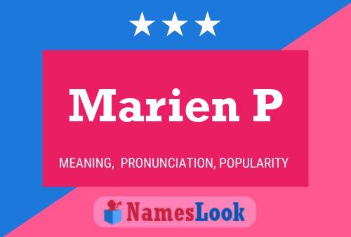 Marien P Name Poster