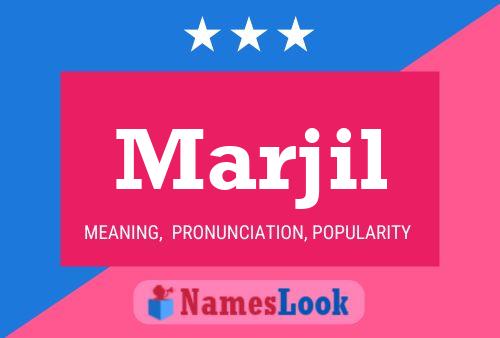 Marjil Name Poster