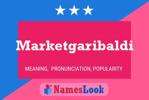 Marketgaribaldi Name Poster