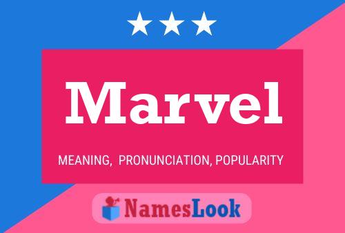 Marvel Name Poster