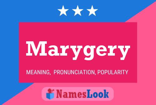 Marygery Name Poster