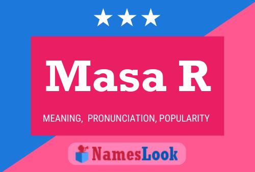 Masa R Name Poster