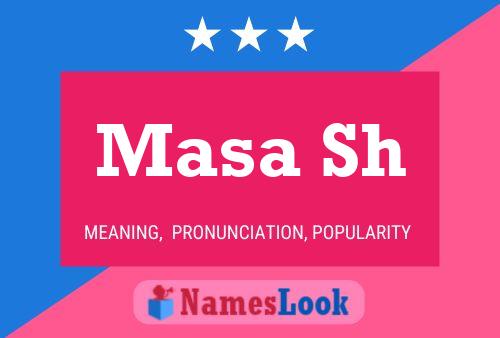 Masa Sh Name Poster