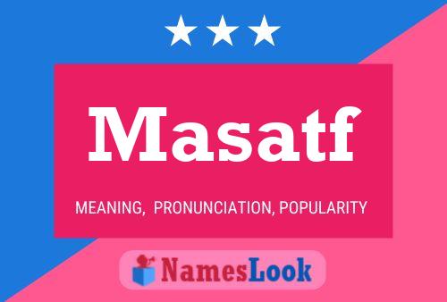 Masatf Name Poster