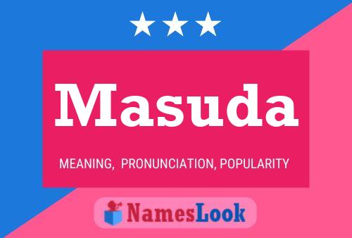 Masuda Name Poster